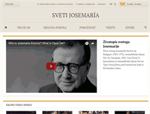 Tablet Screenshot of hr.josemariaescriva.info
