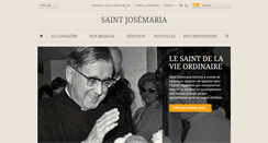 Desktop Screenshot of fr.josemariaescriva.info