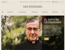 Tablet Screenshot of es.josemariaescriva.info