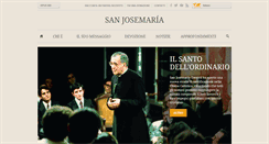 Desktop Screenshot of it.josemariaescriva.info